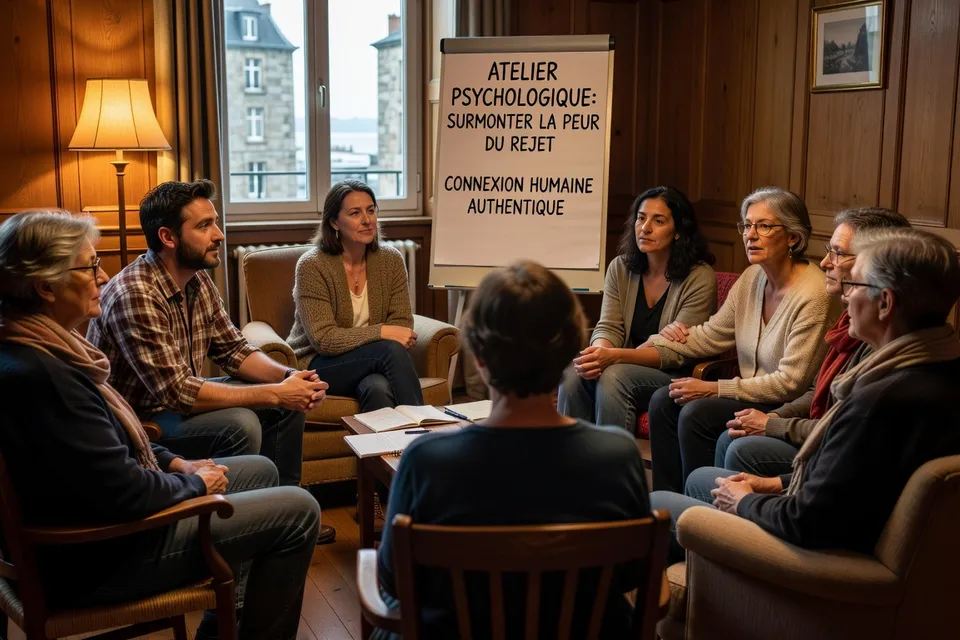 Atelier de groupe sur la confiance en soi et la rencontre amoureuse à Brest